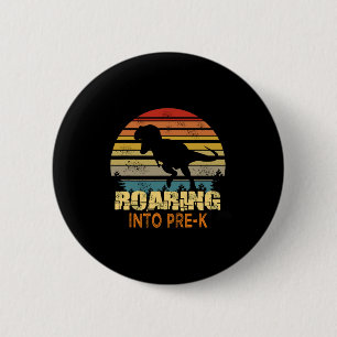 Roaring in Pre-k Dinosaurier CK bis Schule ersten Button