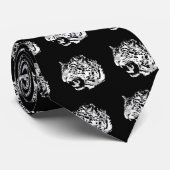 Roaring Jaguar Krawatte (Gerollt)
