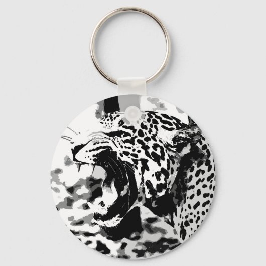 Roaring Jaguar Schlüsselanhänger (Vorderseite)