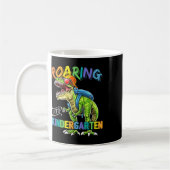 Roaring Kindergarten Dinosaurier T Rex CK to Schoo Kaffeetasse (Links)