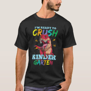 Roaring Kindergarten Dinosaurier zurück in die Sch T-Shirt