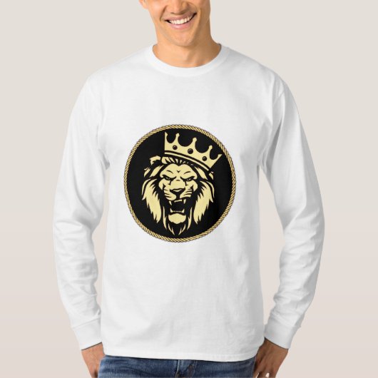 Roaring King Lion T - Shirt (Vorderseite)