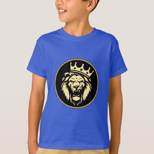 Roaring King Lion T - Shirt (Vorderseite)