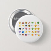 Roaring Kitty 35 Emoji-Zeitstrahl GME MOASS DFV Me Button (Vorne & Hinten)
