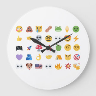 Roaring Kitty 35 Emoji-Zeitstrahl GME MOASS DFV Me Große Wanduhr