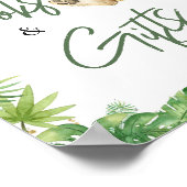 Roaring Lion Baby Duschbücher und Geschenke Poster (Ecke)