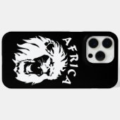 Roaring Lion Face | Afrika Case-Mate iPhone Hülle (Rückseite (Horizontal))