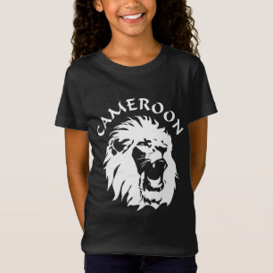 Roaring Lion Face - Kamerun T-Shirt