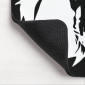 Roaring Lion Face Mousepad (Ecke)