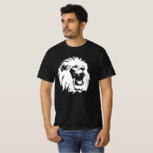 Roaring Lion Face T-Shirt (Vorne ganz)