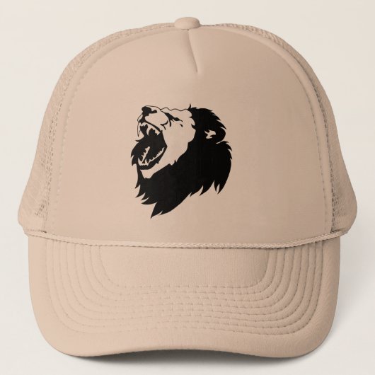 Roaring Lion Hat Truckerkappe (Vorderseite)