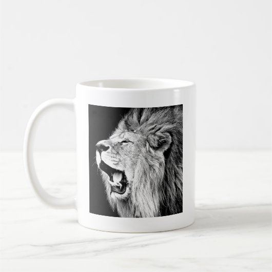 Roaring Lion Kaffeetasse (Links)