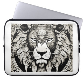 🦁 "Roaring Lion Laptop Bag - Kühner Stil mit Smar Laptopschutzhülle