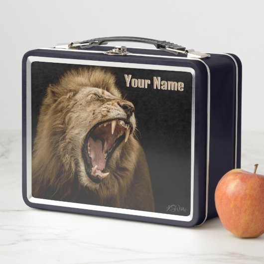 Roaring Lion Lunch Box - Eigenes Geschenk (Beispiel)