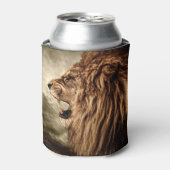 Roaring Lion: Majestic Vintag Art. Dosenkühler (Kanne Vorderseite)