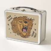 Roaring Lion Metal Lunchbox (Vorderseite)