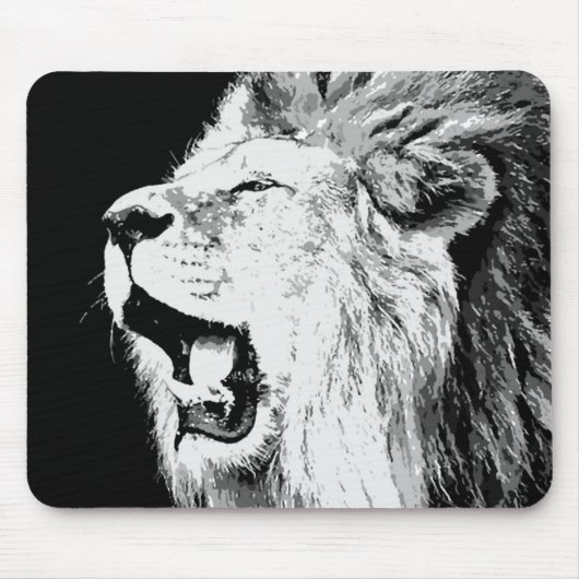 Roaring Lion Mousepad (Vorne)