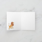 Roaring Lion Note Card Karte (Innenseite)