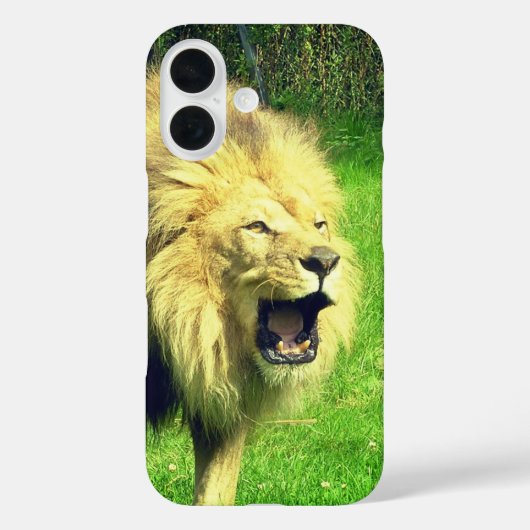Roaring Lion Phone Case (Rückseite)