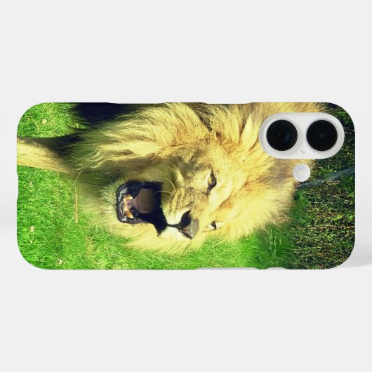 Roaring Lion Phone Case (Rückseite (Horizontal))