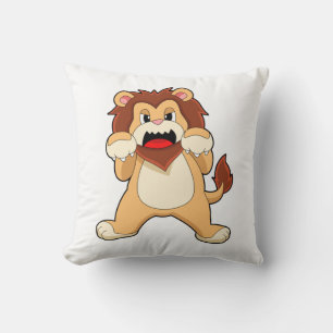 Roaring Lion.PNG Kissen
