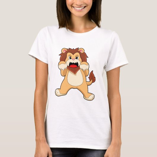 Roaring Lion.PNG T-Shirt (Vorderseite)