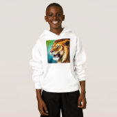 Roaring Lion Side Posed Portrait-57566 Hoodie (Vorne ganz)