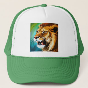 Roaring Lion Side Posed Portrait-57566 Truckerkappe
