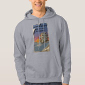 Roaring Lion Sunrise Papercut Hoodie (Vorderseite)