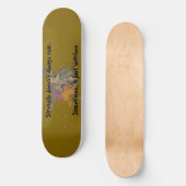 Roaring Lion Sunrise Papercut Skateboard Deck (Vorderseite)