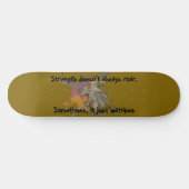 Roaring Lion Sunrise Papercut Skateboard Deck (Horizontal)