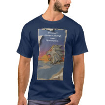 Roaring Lion Sunrise Papercut T-Shirt