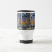 Roaring Lion Sunrise Papercut Travel Mug Reisebecher (Mittel)