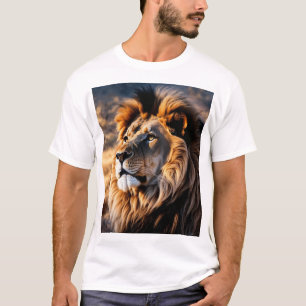 Roaring Majestät: Das Löwen-T-Shirt T-Shirt