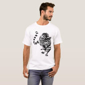 Roaring Majestät: Tiger T - Shirt Design (Vorne ganz)