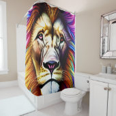 Roaring Majesty Duschvorhang (Beispiel)