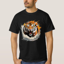 Roaring Majesty Tiger T - Shirt