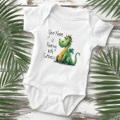 Roaring mit dem Kutness Dragon Baby Strampler