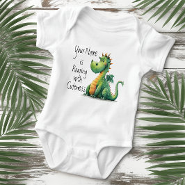 Roaring mit dem Kutness Dragon Baby Strampler