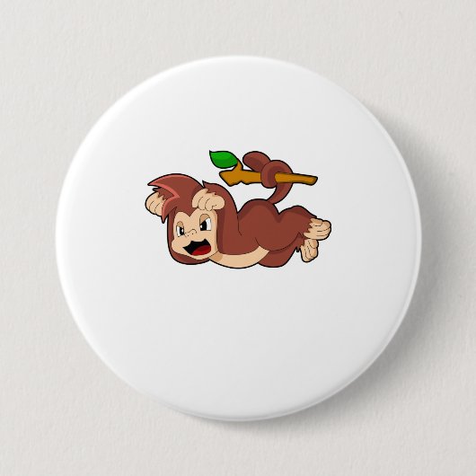Roaring Monkey Button (Vorderseite)