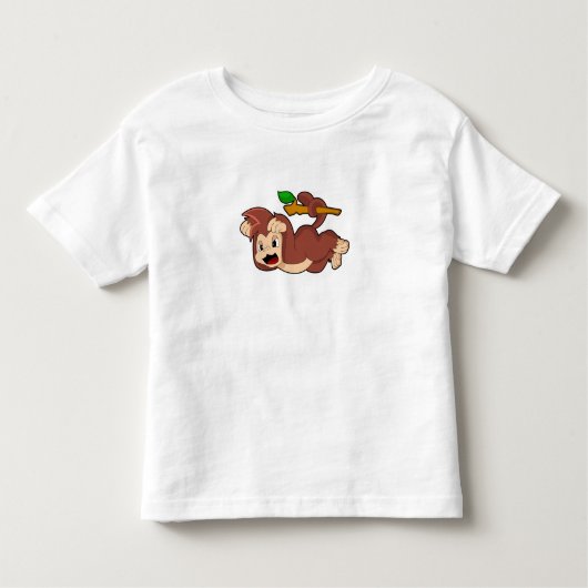 Roaring Monkey Kleinkind T-shirt (Vorderseite)