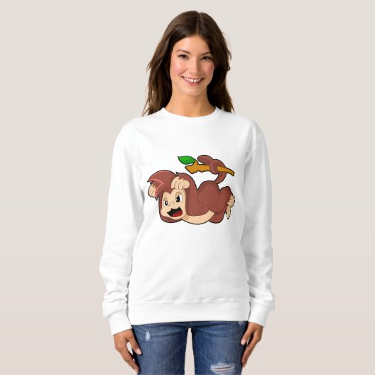 Roaring Monkey Sweatshirt (Vorne ganz)