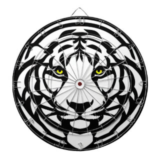 Roaring Precision: The Majestic Tiger Dartscheibe