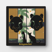 Roaring Pumas Hearts Fotoplatte (Vorderseite)