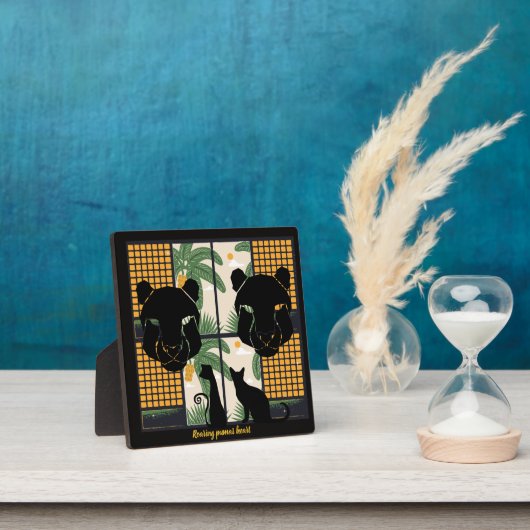 Roaring Pumas Hearts Fotoplatte (InSitu)