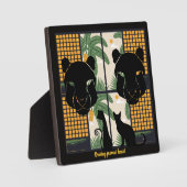 Roaring Pumas Hearts Fotoplatte (Vorderseite)