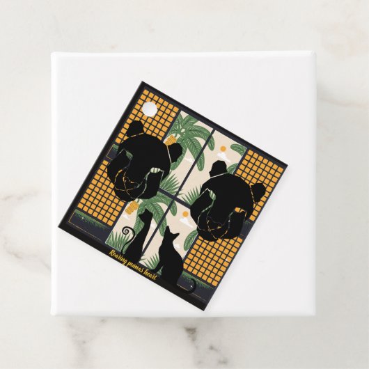 Roaring Pumas Hearts Geschenkanhänger (Beispiel)