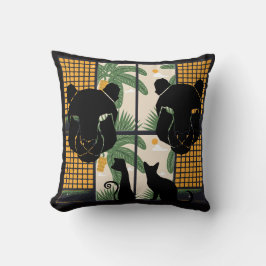 Roaring Pumas Hearts Kissen