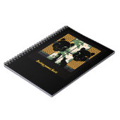 Roaring Pumas Hearts Notizblock (Linke Seite)