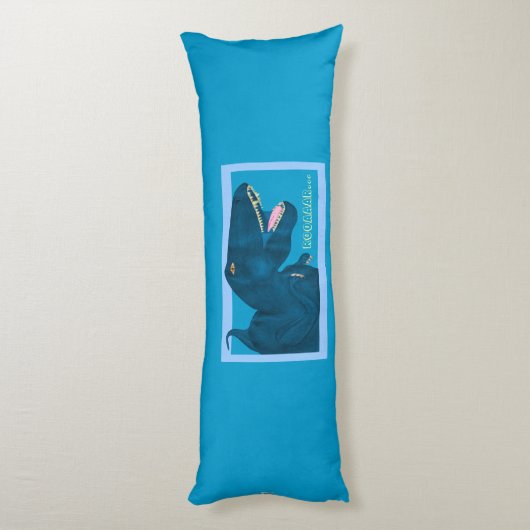 Roaring Rex Seitenschläferkissen (Rückseite (Vertikal))